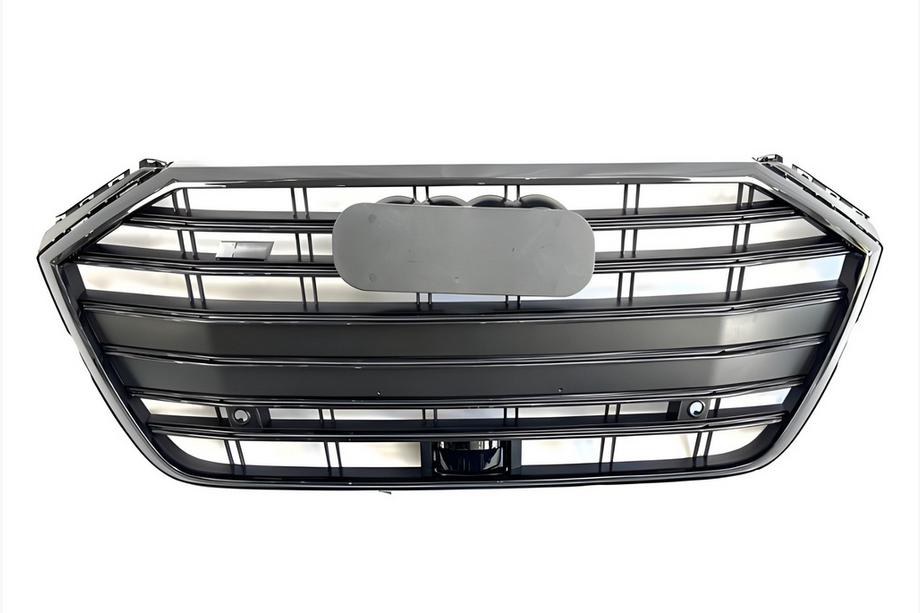 Audi A8 2018- Front Grille S-Style (2018-2021, black) Image