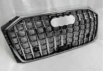 Audi A8 2018- Front Grille S-Style Horch (2022+, Chrome with Black) photo 1