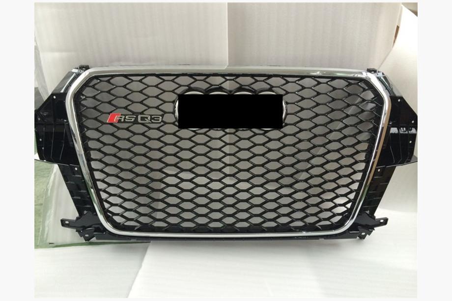 Audi Q3 2011-2019 Front Grille RSQ-Style (2011-2015, black with chrome) Image