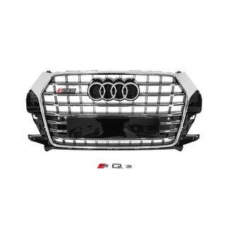 Front Grille RSQ-Style (2015-2019, black with chrome) photo 1