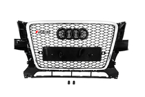 Audi Q5 2008-2017 RSQ-Style front grille (2008-2012, black with chrome) photo 1