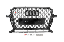 Audi Q5 2008-2017 Front Grille RSQ-Style with Quattro Emblem (2012-2017, black) photo 1