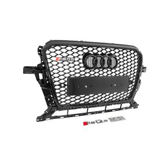 Front Grille RSQ-Style with Quattro Emblem (2012-2017, black) Audi Q5 2008-2017 photo 3