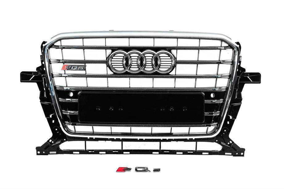 Audi Q5 2008-2017 Front Grille SQ-Style (2012-2017, black with chrome) Image