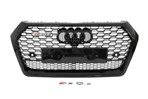 Audi Q5 2017-2025 Front Grille RSQ-Style (2017-2020, black) photo 1