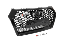 Audi Q5 2017-2025 Front Grille RSQ-Style (2017-2020, black) photo 3