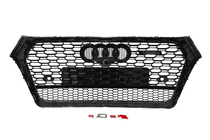 Audi Q5 2017-2025 Front Grille RSQ-Style (2017-2020, black) photo 5
