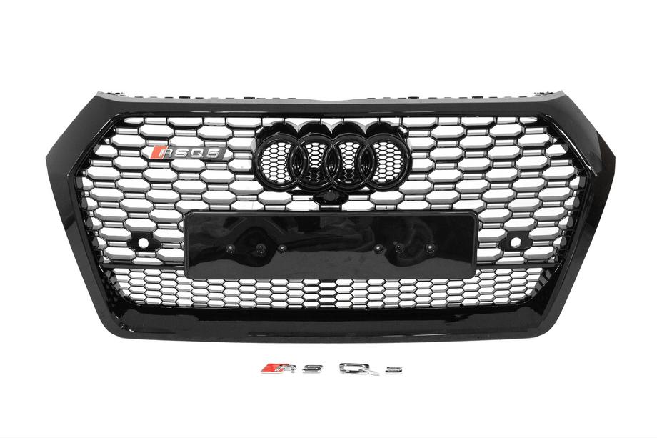 Audi Q5 2017-2025 Front Grille RSQ-Style (2017-2020, black) Image