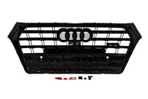 Audi Q5 2017-2025 Front Grille SQ-Style (2017-2020, black) photo 5