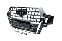 Audi Q7 2015–2026 Front grille SQ7-Style (2015-2019, black with chrome) photo 2