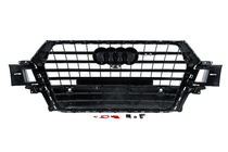 Audi Q7 2015–2026 Front grille SQ7-Style (2015-2019, black with chrome) photo 4