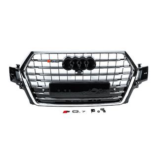 Front grille SQ-Style V-2 (2015-2019, black with chrome) photo 1