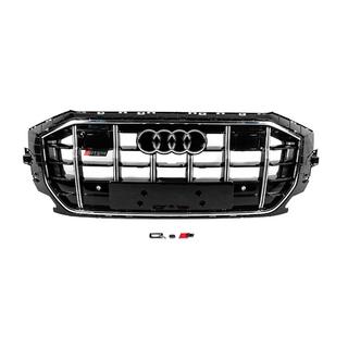 Front Grille SQ-Style (2018-2023, black with chrome) photo 1