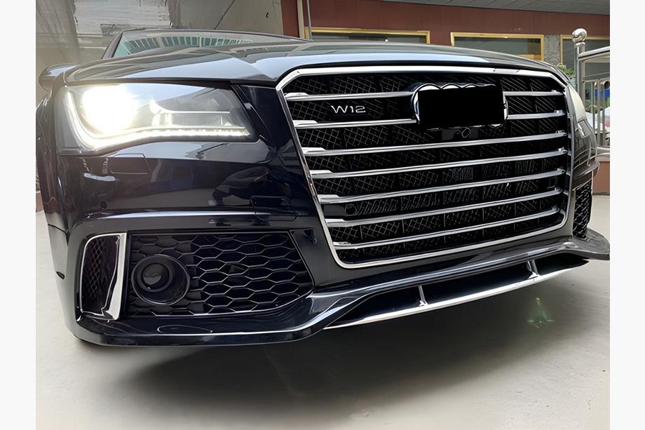 Audi A8 2010-2018 Front Bumper W12 RS-Style (2014-2018) Image
