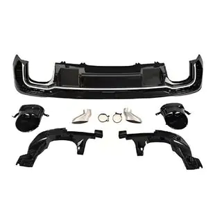 Rear diffuser with exhaust tips RS-Style V-1 (2019-2024)