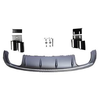 Rear Diffuser V-1 (for S/S-Line, 2012-2020) Audi A3 2012-2020