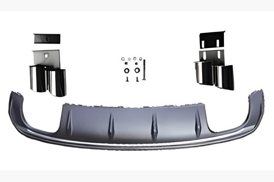 Audi A3 2012-2020 Rear Diffuser V-1 (for S/S-Line, 2012-2020) Image