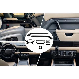 Black Interior Trim Covers Land Rover Defender 2019- photo 1