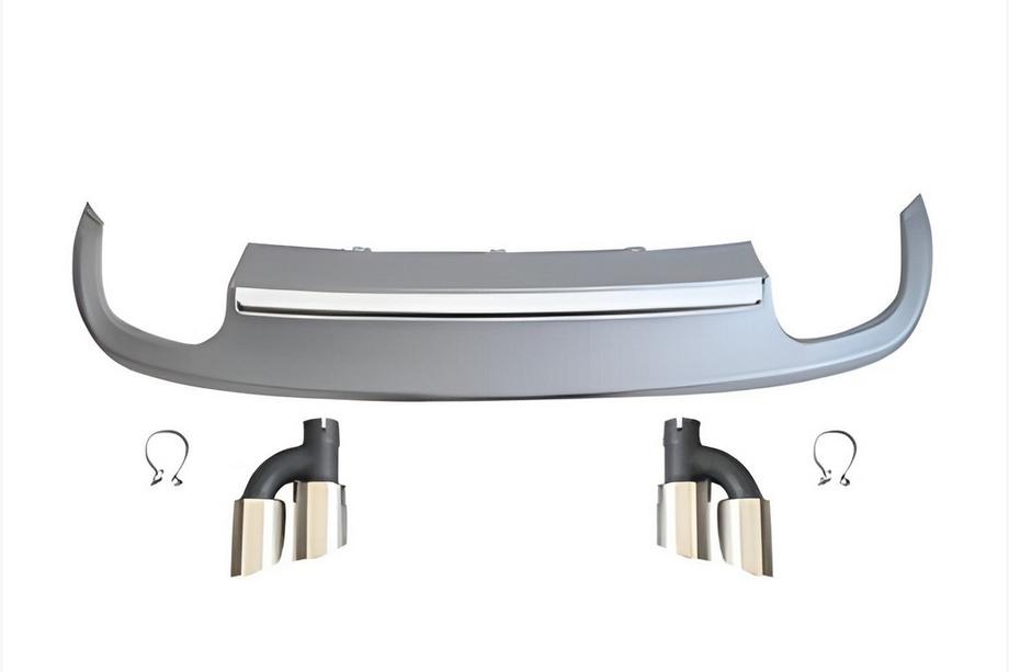 Audi A5 2016-2025 Rear Diffuser with Tips S-Style (2016-2019, 2-door) Photo 1