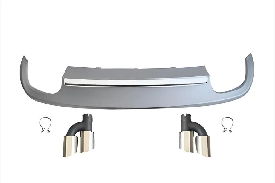 Audi A5 2016-2025 Rear Diffuser with Tips S-Style (2016-2019, 4-door) Image