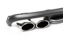 Audi A6 C7 2011-2017 Rear Diffuser with Exhaust Tips RS-Style V-2 (2011-2014) photo 5