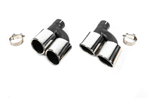 Audi A6 C7 2011-2017 Rear Diffuser with Exhaust Tips RS-Style V-2 (2011-2014) photo 8