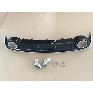 Rear Diffuser with Exhaust Tips RS-Style V-2 (2014-2017) photo 1