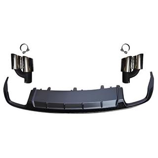 Rear Diffuser with Exhaust Tips RS-Style V-3 (2014-2017)