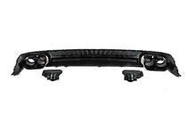 Audi A6 C8 2018–2025 Rear diffuser with exhaust tips S-Style Silver (for S / S-Line) photo 8
