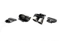 Audi A6 C8 2018–2025 Rear diffuser with exhaust tips S-Style Silver (for S / S-Line) photo 9