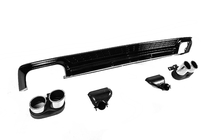 Audi A6 C8 2018–2025 Rear Diffuser with Tips S-Style (for Base) photo 3