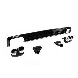 Rear Diffuser with Tips S-Style (for Base) Audi A6 C8 2018–2025 photo 3