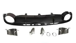 Audi A7 2010-2018 Rear Diffuser with Exhaust Tips RS-Style (2010-2014) photo 2