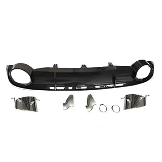 Rear Diffuser with Exhaust Tips RS-Style (2010-2014) photo 2