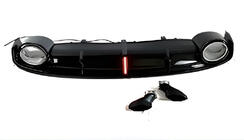 Audi A7 2010-2018 Rear Diffuser with Tips RS-Style (2010-2014, Sport) photo 1