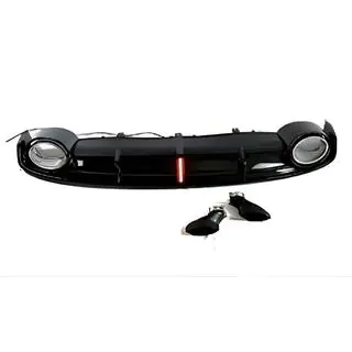 Rear Diffuser with Tips RS-Style (2010-2014, Sport)