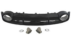 Audi A7 2010-2018 Rear Diffuser with Exhaust Tips RS-Style (2015-2018) photo 1
