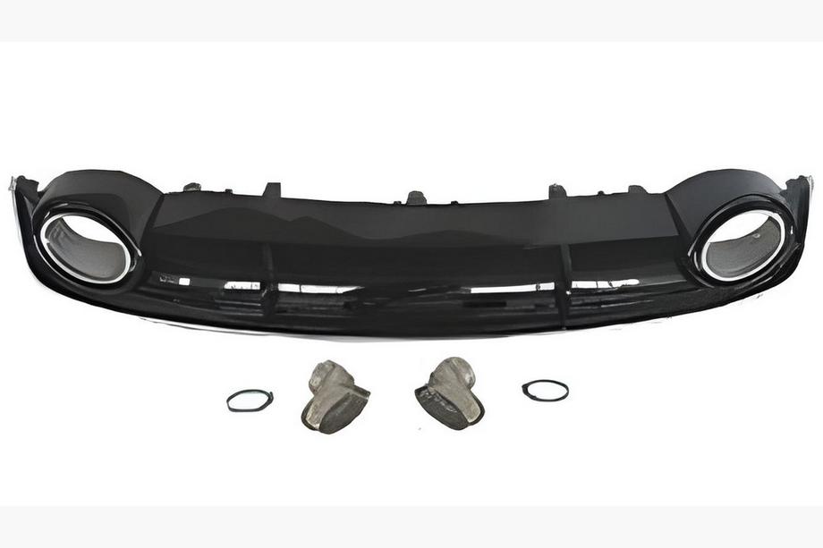 Audi A7 2010-2018 Rear Diffuser with Exhaust Tips RS-Style (2015-2018) Image