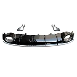 Rear Diffuser with Exhaust Tips RS-Style (2015-2018, Sport)