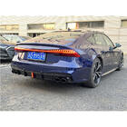 Audi A7 2018- Rear Diffuser with Exhaust Tips S-Style photo 1