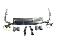 Audi A8 2018- Rear diffuser with exhaust tips S-Style (2018-2021) photo 2