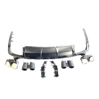 Rear diffuser with exhaust tips S-Style (2018-2021) Audi A8 2018- photo 2