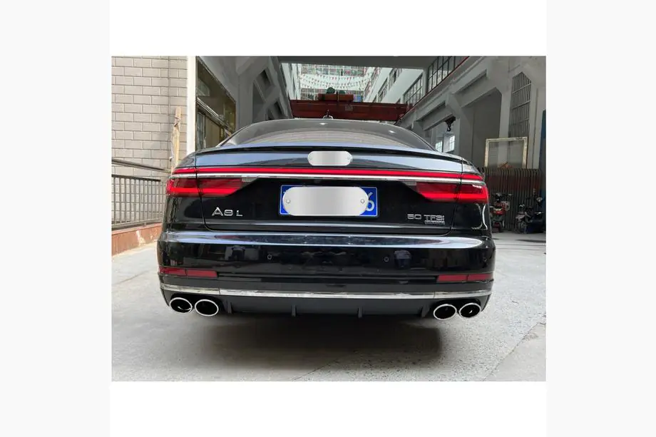 Audi A8 2018- Rear diffuser with exhaust tips S-Style (2018-2021) Image