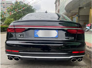 Audi A8 2018- Rear Diffuser with Tips S-Style (2022+) photo 1