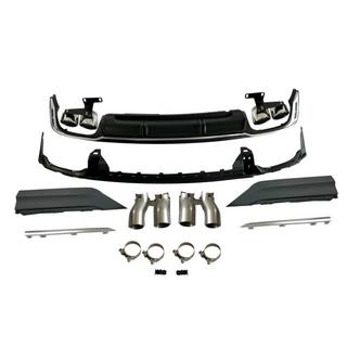 Rear Diffuser with Tips S-Style (2022+) Audi A8 2018- photo 2
