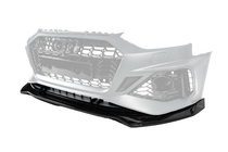 Audi A4 B9 2015-2024 Front lip spoiler V-3 (2019-2024) photo 3