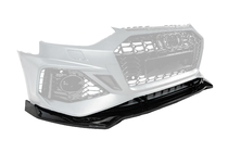 Audi A4 B9 2015-2024 Front lip spoiler V-3 (2019-2024) photo 4