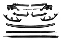 BMW 5/i5 Series G60/G60E/G61 2023- Gloss Black Body Kit Set (for M-Sport) photo 2