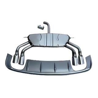 Rear diffuser with exhaust tips (for S/S-Line, 2012-2016) Audi A3 2012-2020