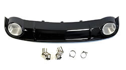 Audi A4 B8 2007-2015 Rear Diffuser with Exhaust Tips RS-Style (2007-2011) photo 1
